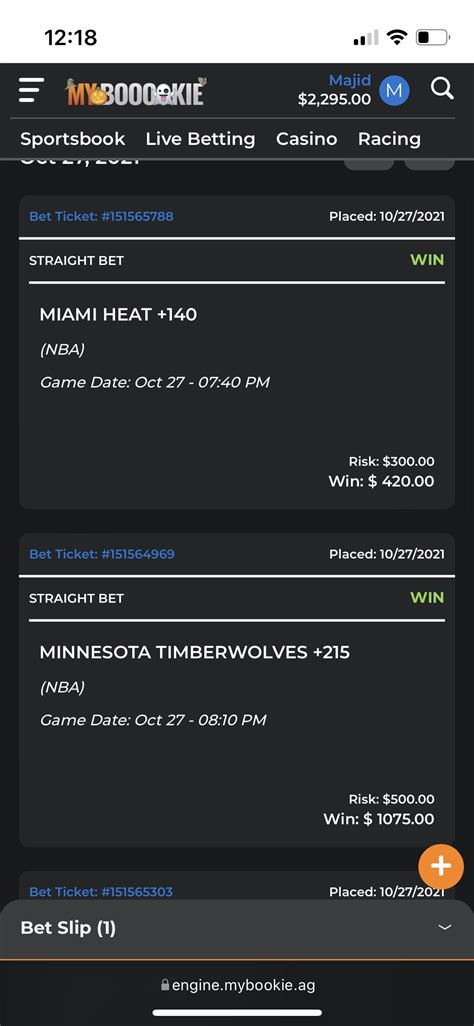 r/timberwolves on Reddit: First time ever using mybookie.